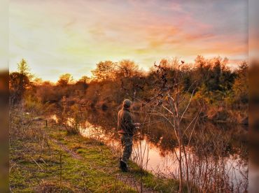 Fishing on Golden Lake