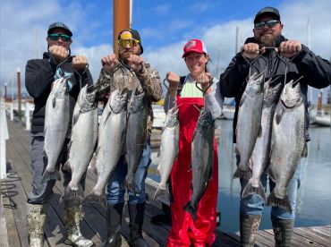 August, Astoria, OR Salmon Fishing