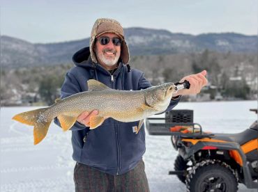 Austin Charters Ice Fishing Lake George