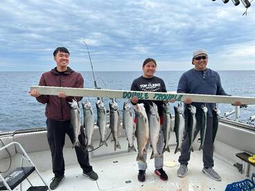 Coho and a few kings