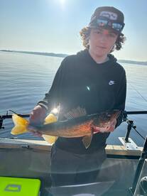 The bite is on fire! 