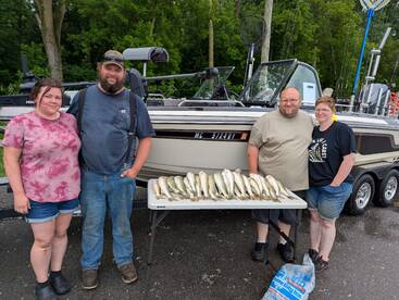 Saginaw Bay is still producing quick lim