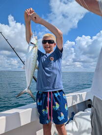 Getting the youngsters on some fish and 