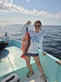 Snappers and redfish all in same trip