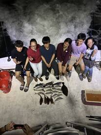 Flounders,Sea Bass, Jumbo Porgy,Striper,