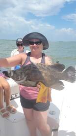 XL speckled trout, cobia, tripletail and