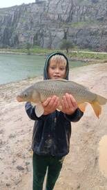 Father's and Son's day out fishing