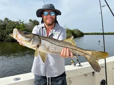 Summer Snook Bite on  Fire 
