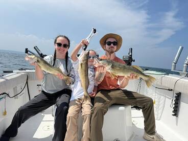 Walleye migration is here.