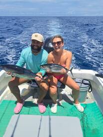 Honeymooners saw some action!