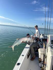Half day tarpon trips are still producti