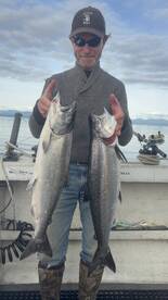 Comox spring chonook fishing 