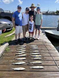 Speckled trout on fire