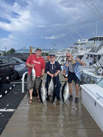 Kerry Wrights first tuna 