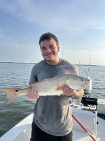 Redfish with a side if speckled trout