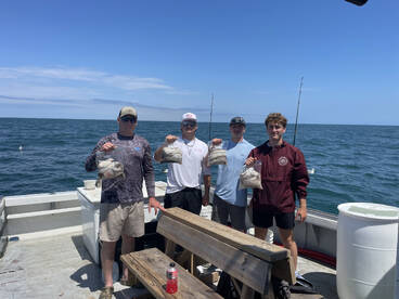 Great variety on our 9hr deep sea