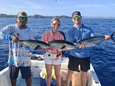 Tuna and mahi mahi