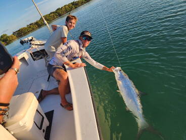 Great local evening tarpon trip!
