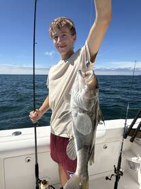 Sandbass fishing on the AM half day