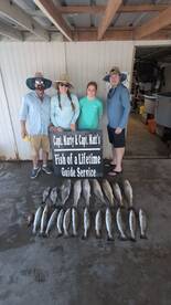 Big trout and red at the big jetties