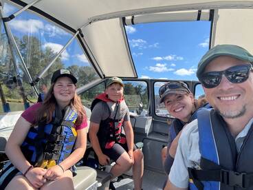 Team Iowa Lands Walter the Sturgeon!