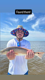 Redfish wave!