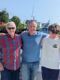 3 generations of tuna fishermen