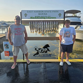 Father-Son Hot Walleye Action 