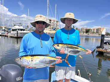 The tunas shows up ! 