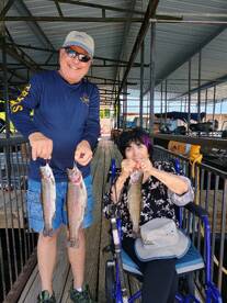 Morning for tight lining and Pink Worm. 