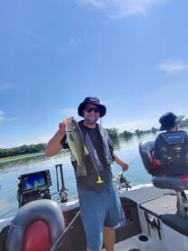 The bass bite has been outstanding!