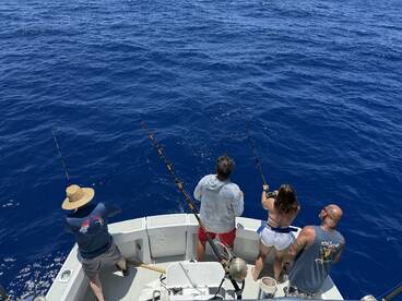 Shared charter fun.