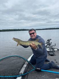 Cold front fired up the musky! 