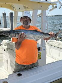 Tuna and Mahi bite is strong at 55 miles