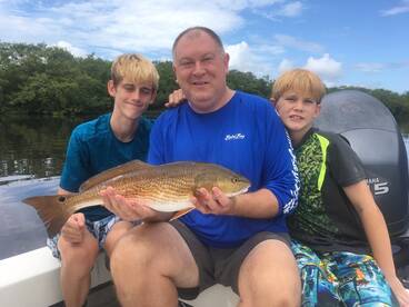 REDFISH BITE IS RED HOT!