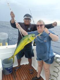 Trolling and jigging fishing 