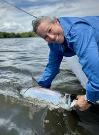 11 for 17 on tarpon this morning!