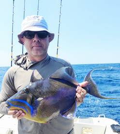 Offshore trolling and bottom fishing is 