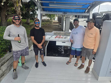 Rough seas but still a descent day fishi