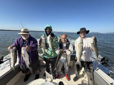 Stripers biting big time!