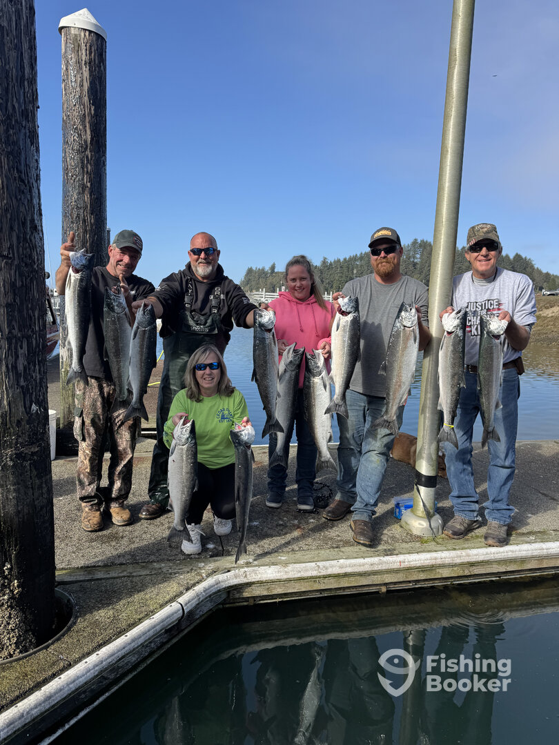 Will be winding down are ocean coho end of mo