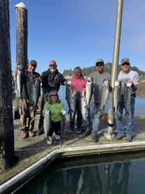 Will be winding down are ocean coho end of mo
