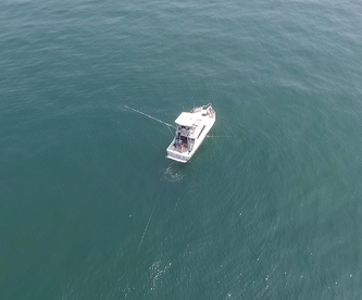 water temperatures droped down