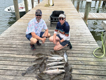 !!Flounder!!  They are here..