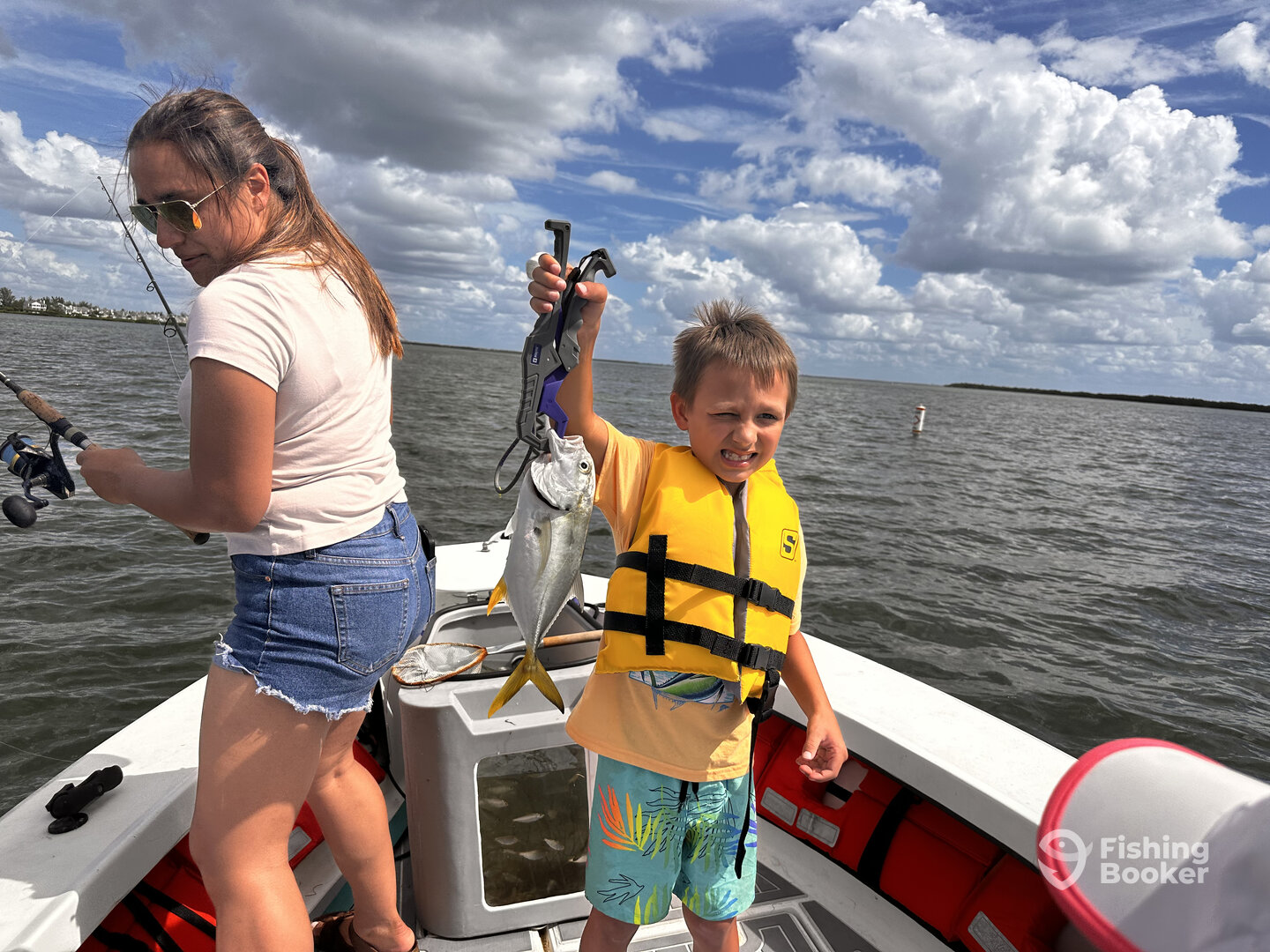 Great fighting jack on the zebco