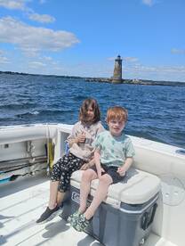 Whale Back Lighthouse and memories for the kids