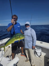 Mahi,and sailfish are really good this m