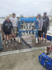 Family fun on the Able One  charter boat