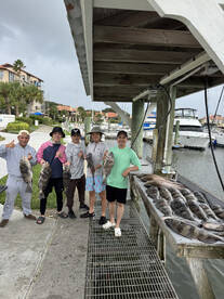 Filling the freezer!