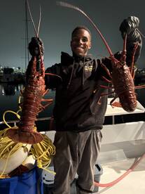 Incredible lobster combo fishing